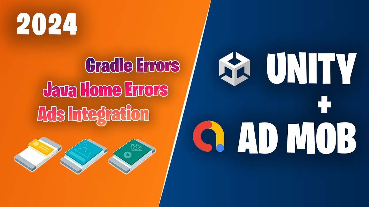 Unity AdMob Easy Integration! (NO GRADLE ERRORS!! NO JAVA HOME ERRORS!!)  2024