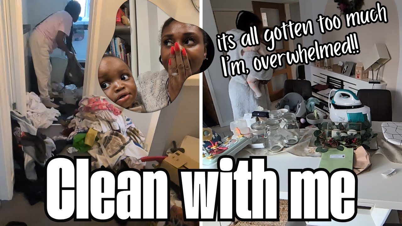 Massive Cleaning Session: Laundry Mountains, Kitchen Reset & Everything Else