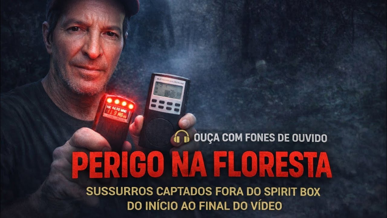 ELE SUSSURROU MEU NOME NA FLORESTA… K2 TRAVOU NO VERMELHO (Spirit Box Assustador)