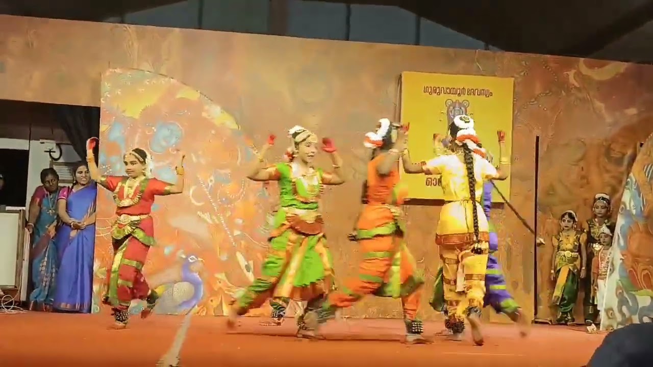 Thingal soodiya naadan song ,krishnajayathi program @guruvayur 