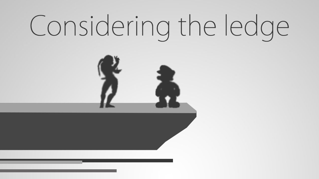 Considering the ledge