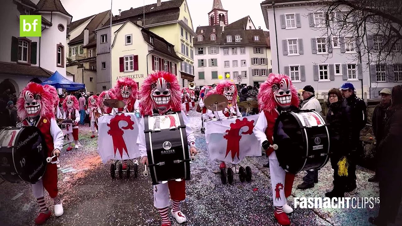 Schlappschwänz Fasnacht-Clip «Pompeii» @Umzug Liestal 2015