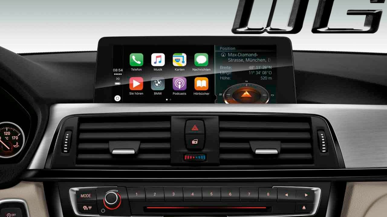 Подробный обзор Apple CarPlay | Настройка с BMW iDrive