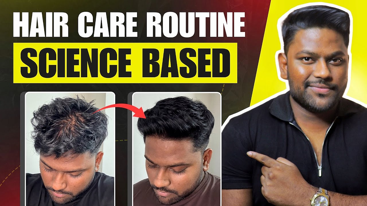5 Steps Science Based Hair Care Routine For Men | In Hindi | Hair Care |  Dipak Shaw