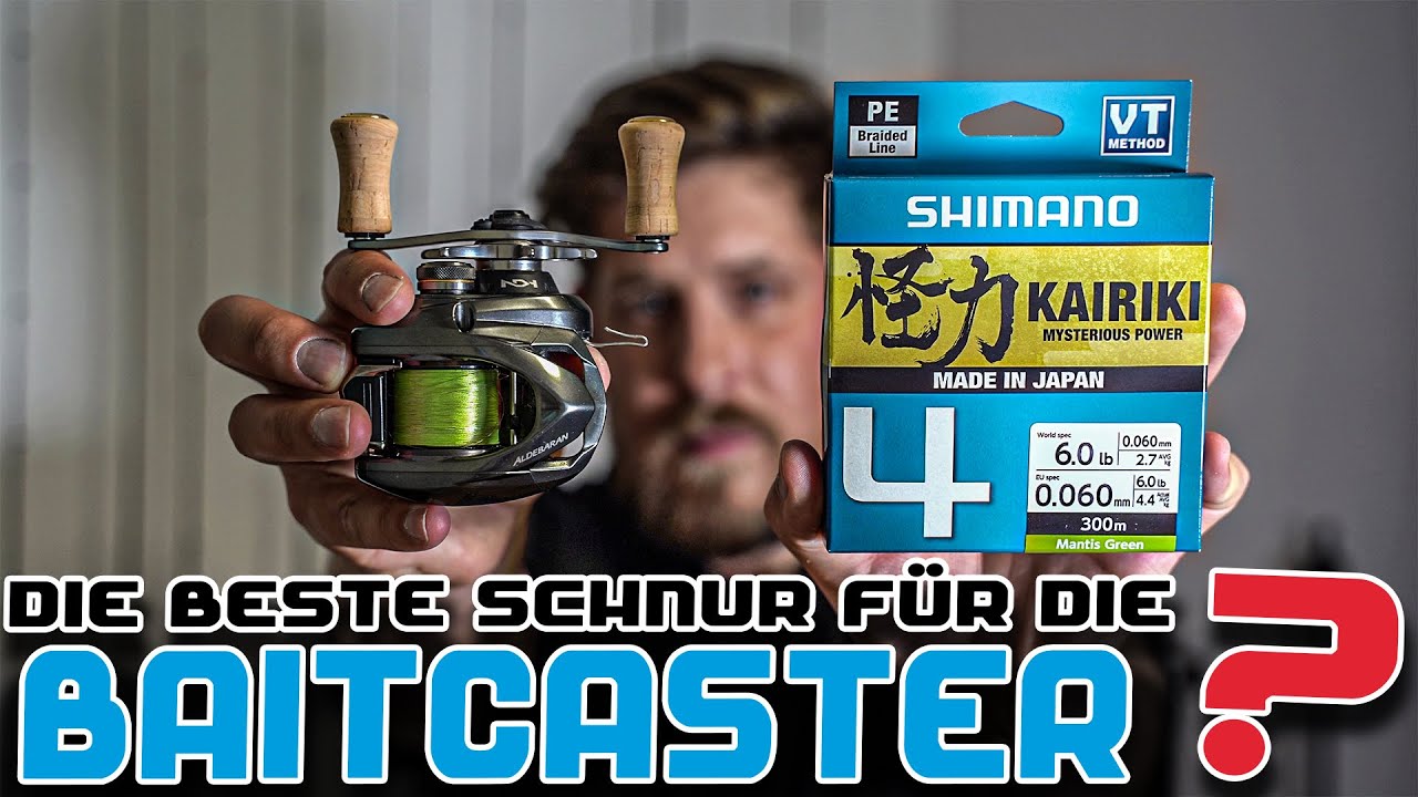 Meine ERFAHRUNGEN mit der GÜNSTIGEN Schnur - SHIMANO Kairiki 4 im LANGZEITTEST