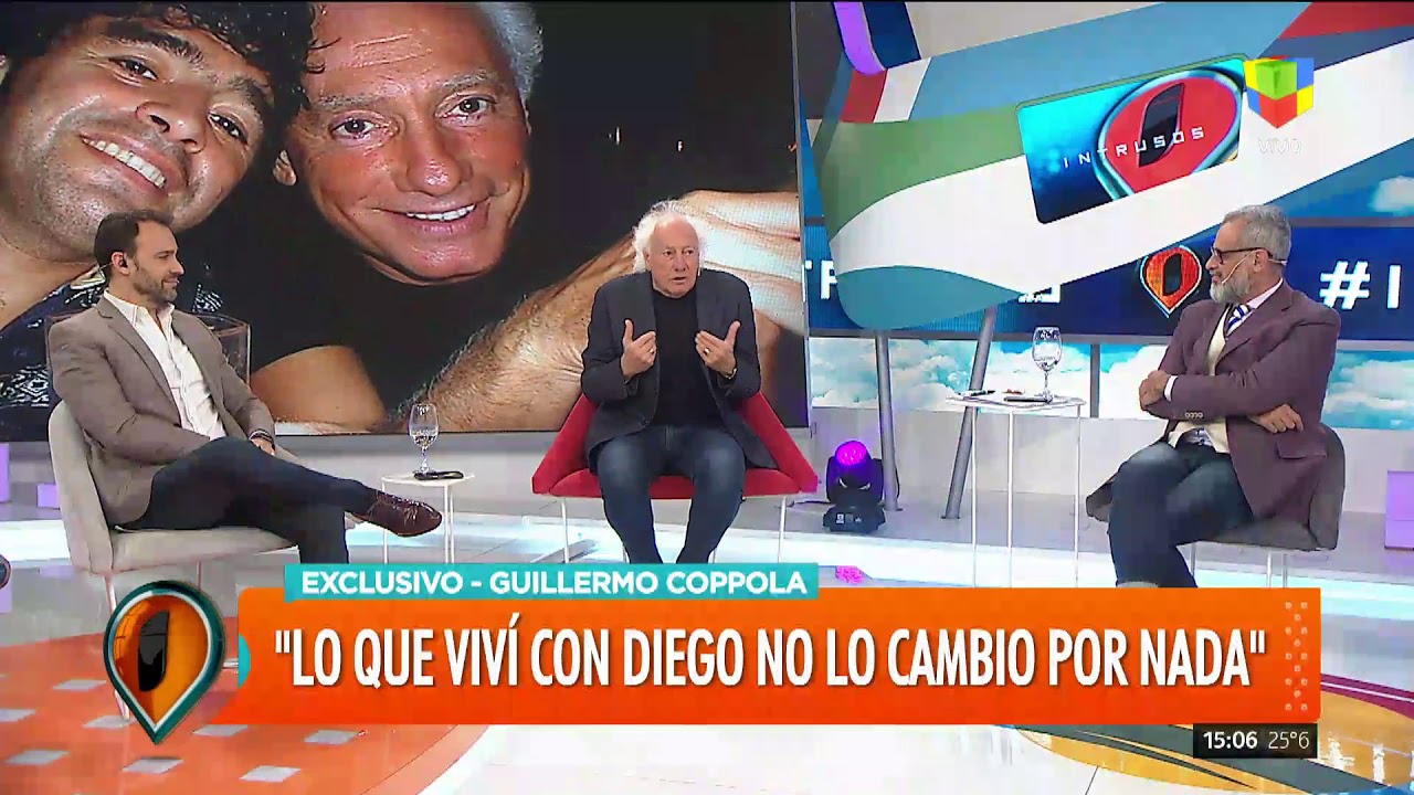 Guillermo Coppola en Intrusos - 2da parte