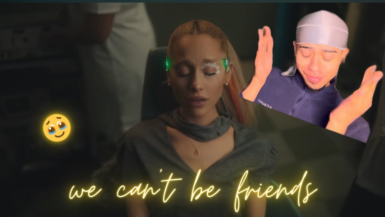 Ariana Grande - we can't be friends (wait for your love) (official music video) REACTION