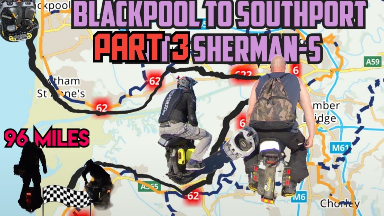 Insane milage on One wheel electric unicycle  Veteran Sherman S (part3)
