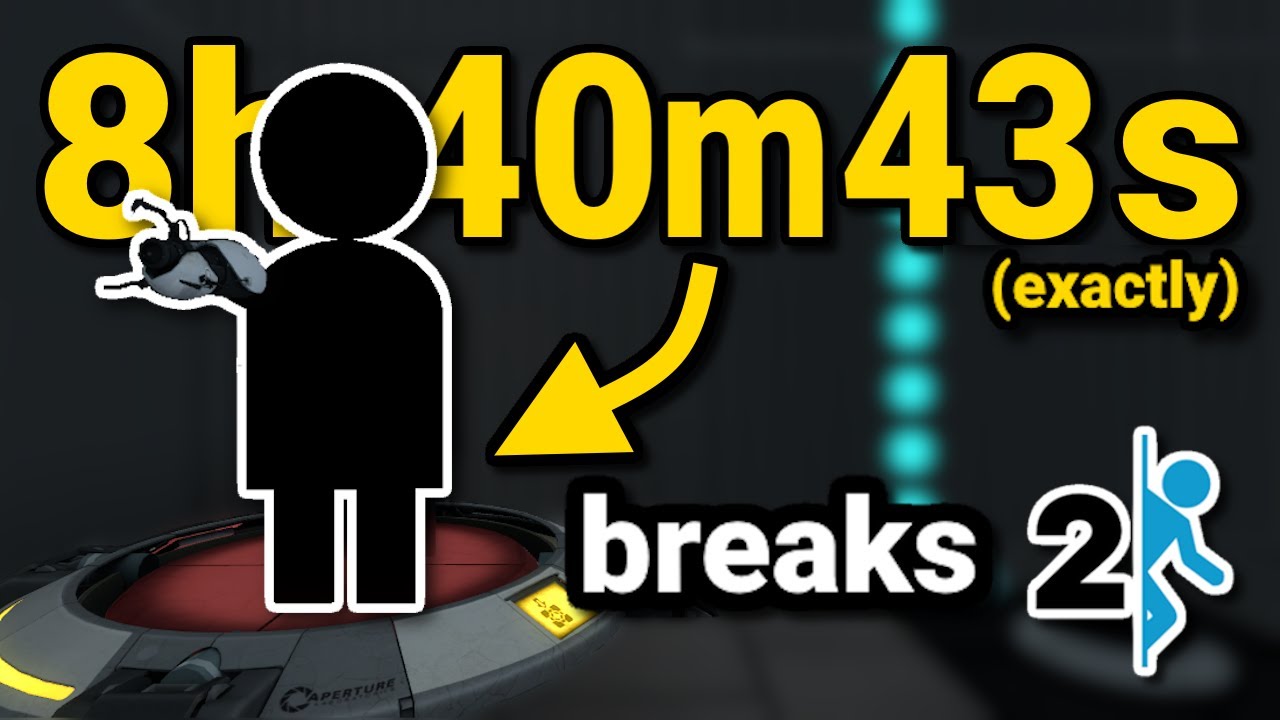 Standing on a Button for 8 Hours Breaks Portal 2