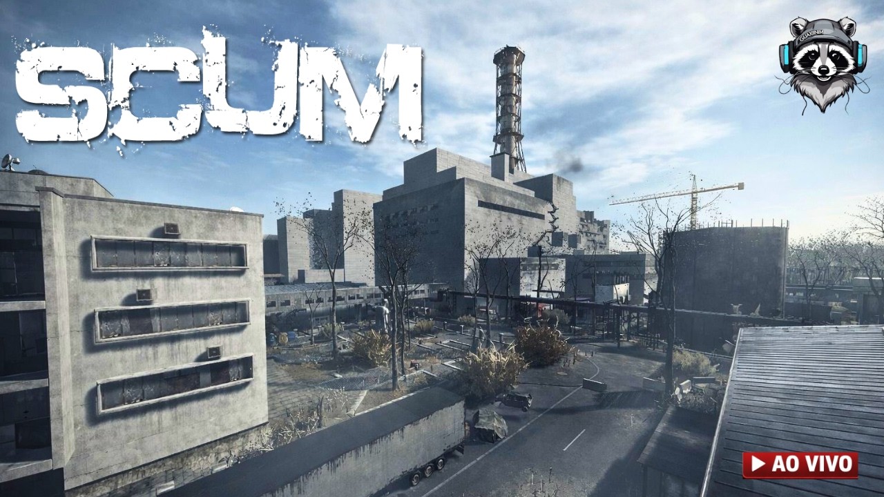 SCUM - ARRISCANDO NA ÁREA RADIOATIVA! #scum