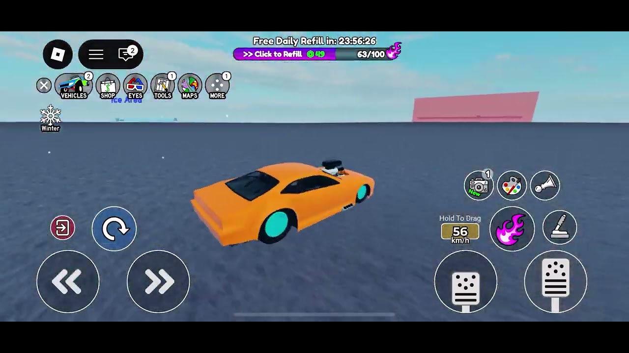 Me playing car suspension test 