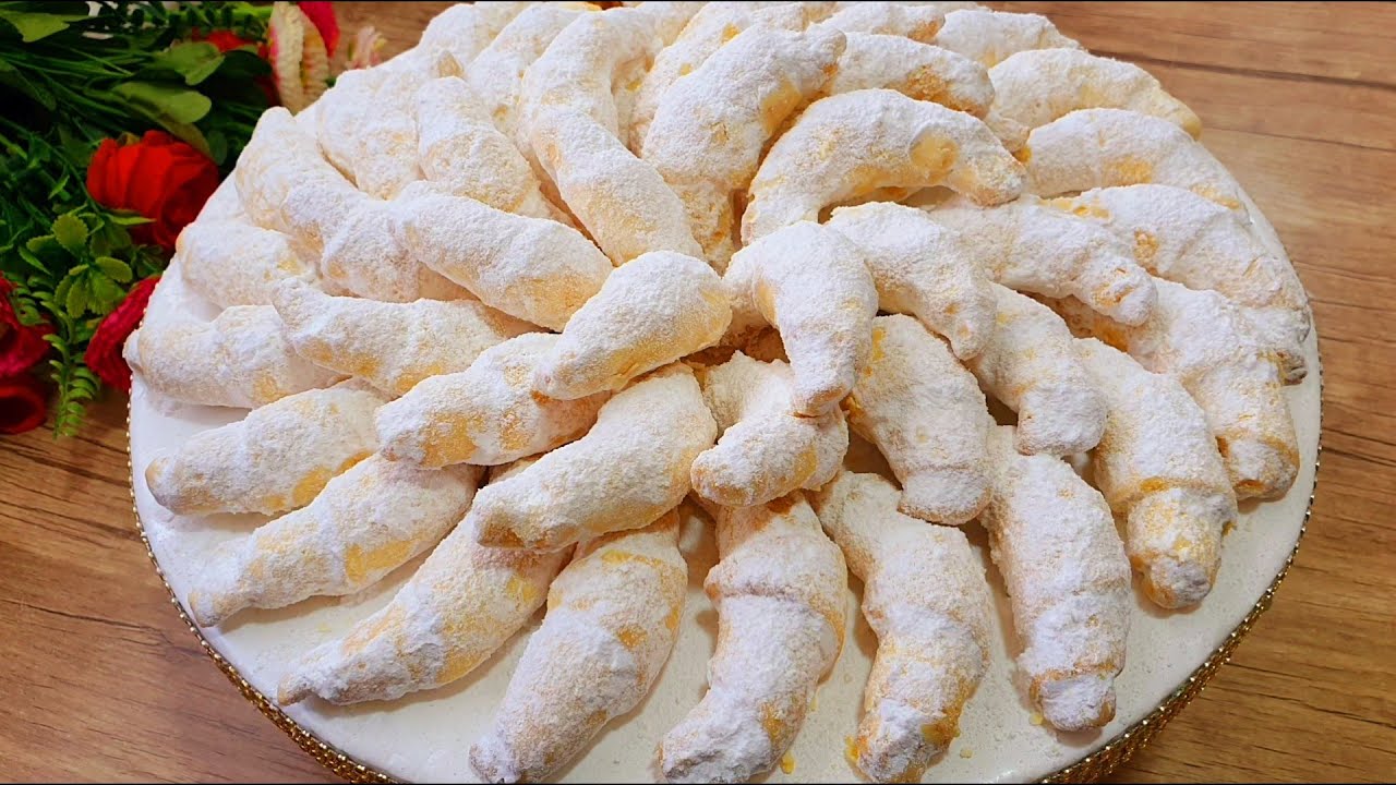 Огизда эрийдиган хам Осон РОГАЛИКЛАР 😋РОГАЛИКИ Проста тает во рту !Cookies melt in your mouth !