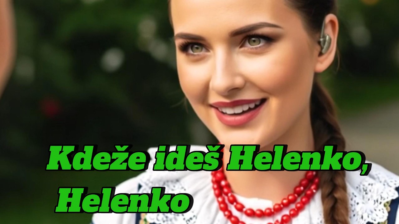 👉👉Kdeže ideš Helenko, Helenko - #slovenskafolklor #folkpop #polka #akordeon #husle#slovenskahudba
