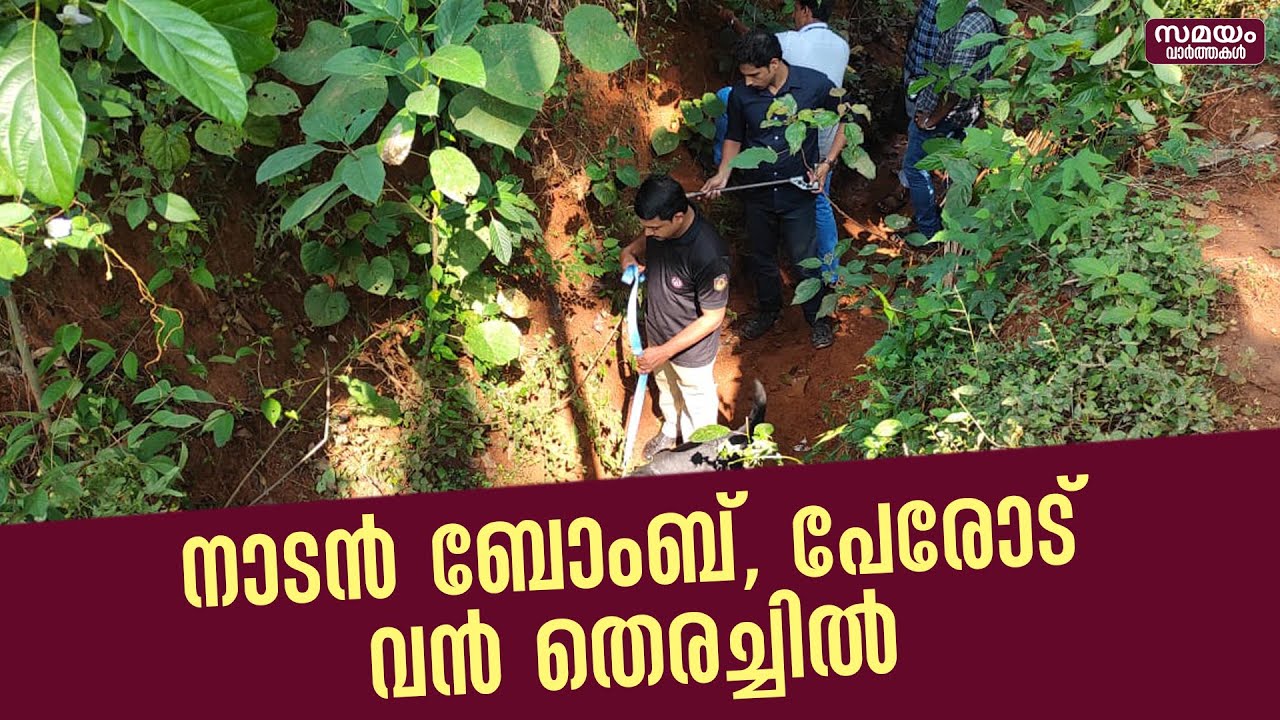 നാടൻ ബോംബ്, പേരോട് വിപുലമായ അന്വേഷണം | Perode | Kerala Police