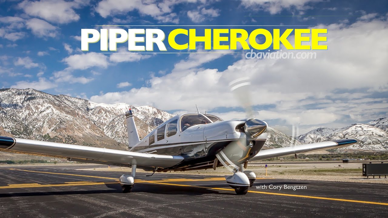 Piper Cherokee 260 flight tour