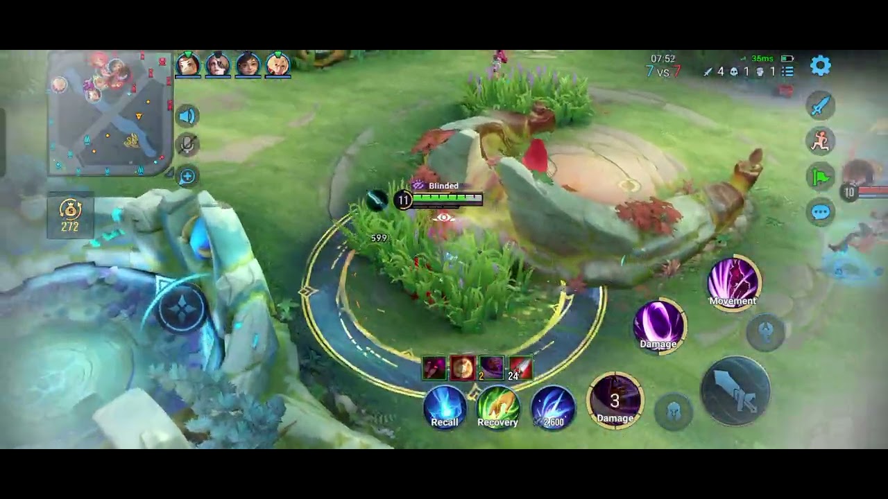 Butterfly gameplay honor of kings with wonderful roam