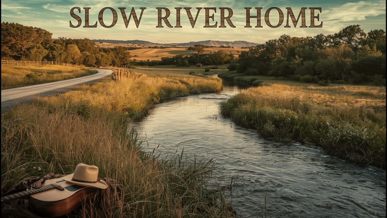 “Slow River Home | Best Relaxing Country Music Playlist | Soothing & Gentle Country Songs 