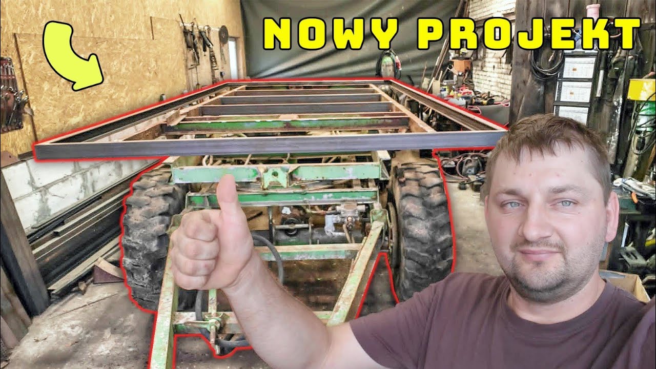 Odbudowa Przyczepy HW6011 Prostowanie Ramy  Czy Zdąże Na Żniwa Woda Na Żniwa Zapas NA Rok
