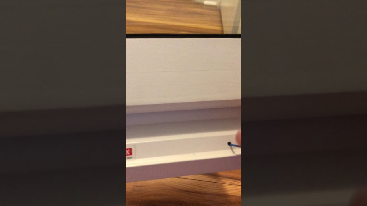 How to reset a Velux solar powered skylight