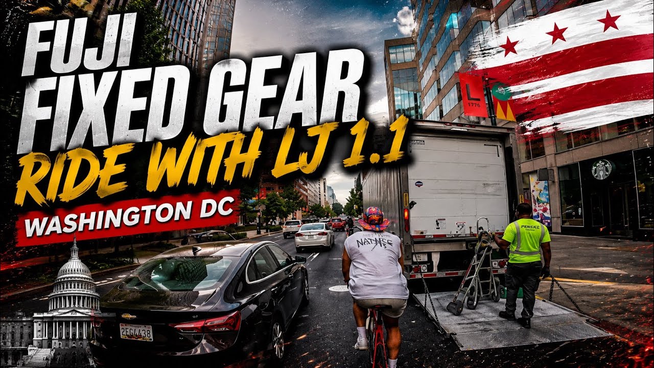 Fuji Fixed Gear Ride with LJ 1.1 | Washington DC