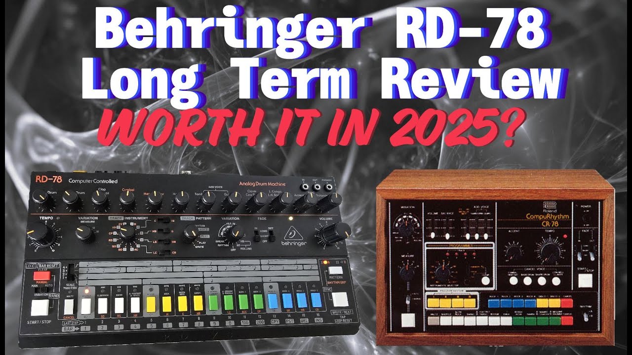 Долгосрочный обзор Behringer RD-78 | Клон CR-78 протестирован с использованием классических треков