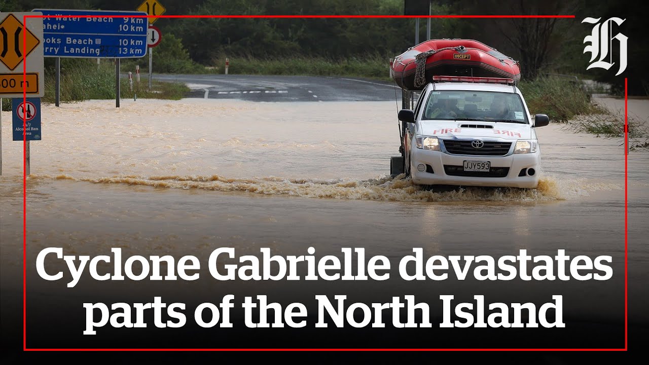 Watch: Cyclone Gabrielle devastates the North Island  | nzherald.co.nz