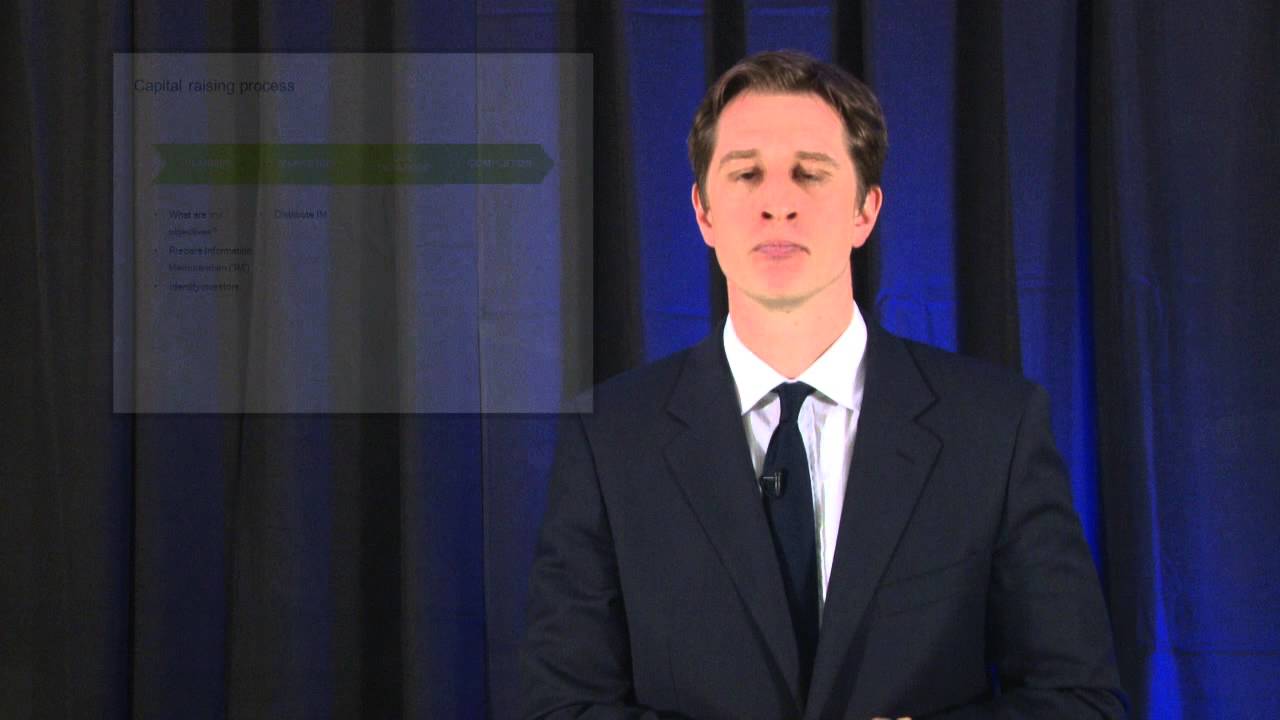 Tourism Investment Masterclass series: Webisode 3 - Understand the capital raising process