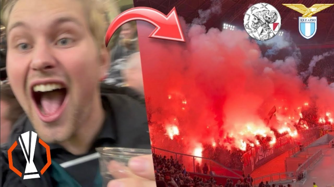 INSANE ATMOSPHERE AS LAZIO BEAT AJAX!! Ajax - Lazio Matchday Vlog