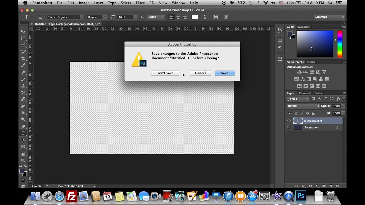iMovie 10.0 Tutorial :  Add watermark