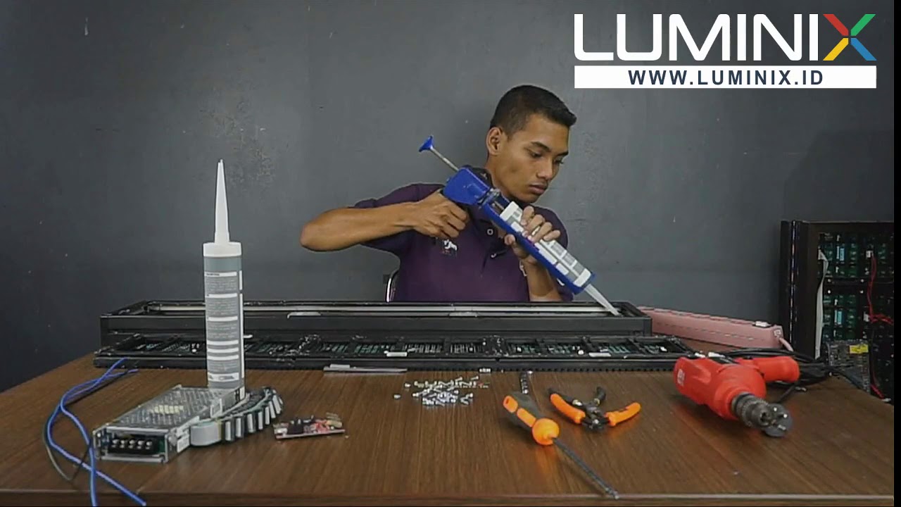 [LMNX TUTORIAL] TUTORIAL PERAKITAN PANEL RUNNING TEXT UKURAN 96X16