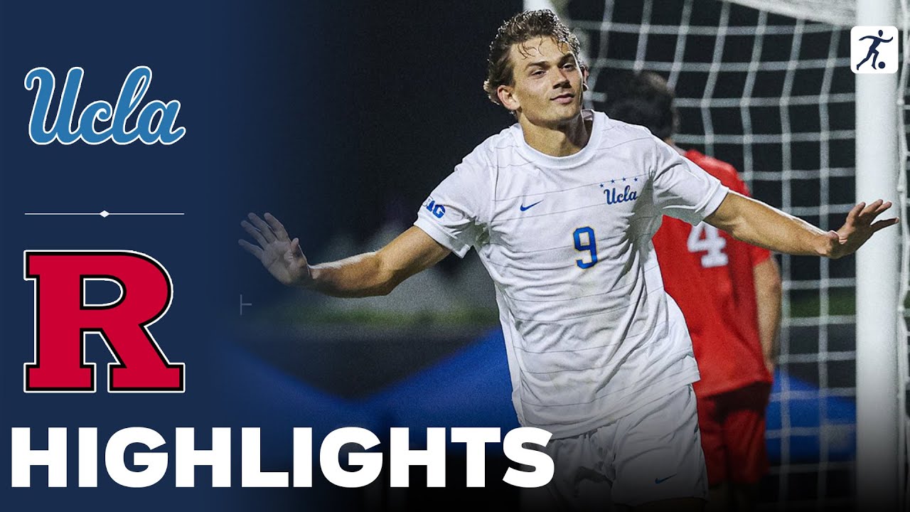 UCLA vs Rutgers | NCAA College Soccer | Highlights - October 24, 2025