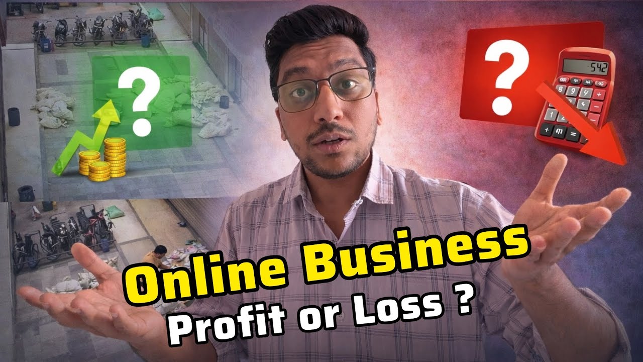 Online Business Profits or Loss ???😢🥺