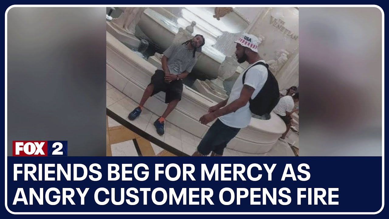 Detroit gas station shooting: Friends beg for mercy as angry customer opens fire