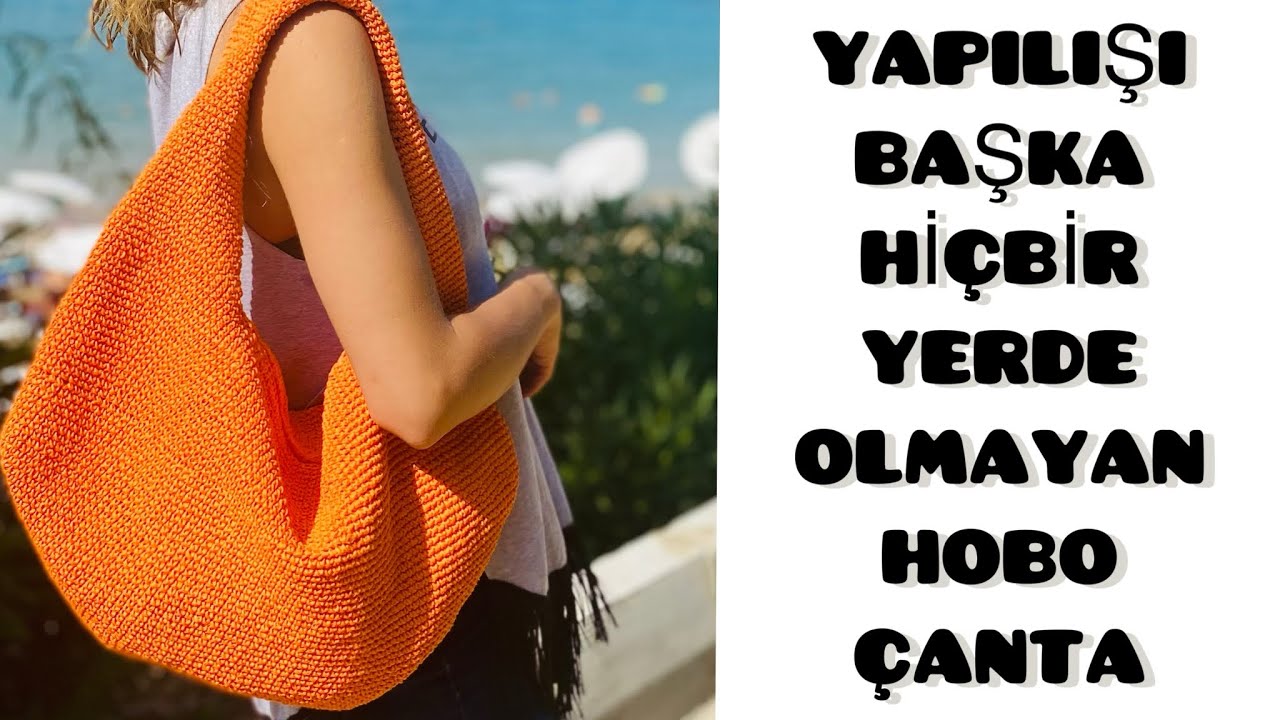 ВЫ НЕ МОЖЕТЕ НАЙТИ ЕЕ БОЛЬШЕ НИГДЕ!! ИЗГОТОВЛЕНИЕ СУМКИ Хобо🌸СУМКА ХОБО 🌸 #hobobag #crochetbagpatter