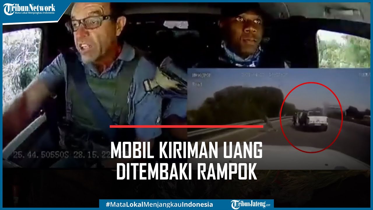 Viral Mobil Kiriman Uang Tunai Ditembaki Perampok