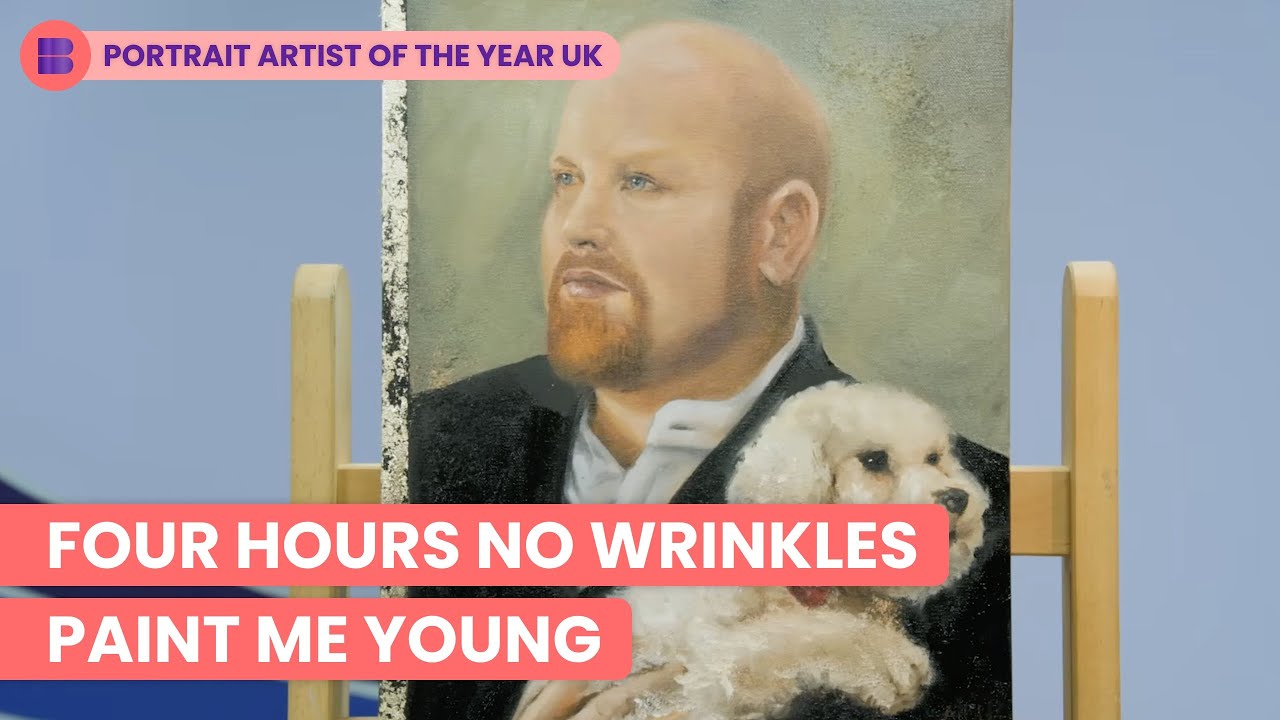Josh Widdicombe Shirley Ballas Portrait Challenge