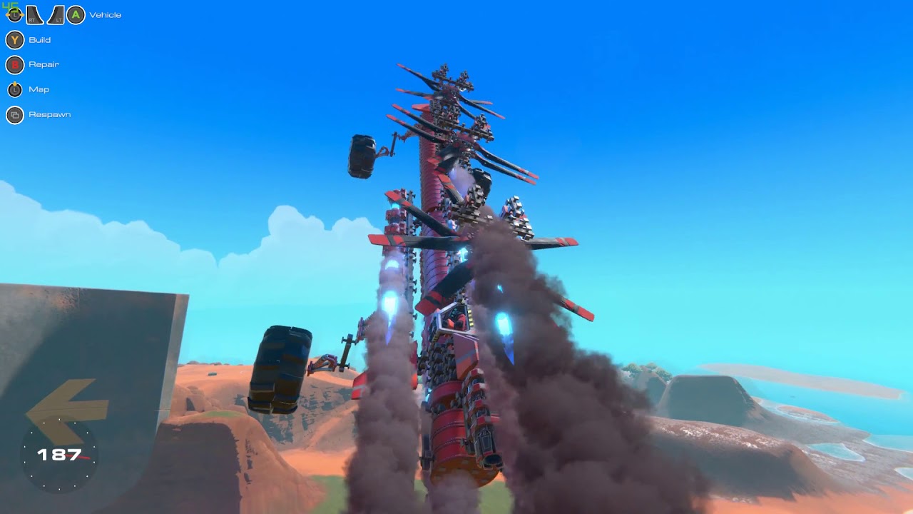 [Trailmakers] Flying Fortress/ Jet Powered Pontoon Boat/ Rocket Car