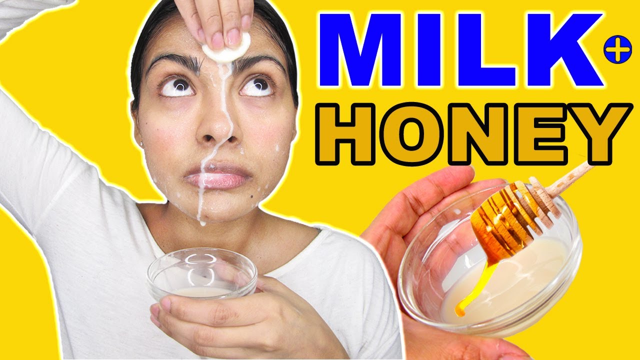 This MILK and HONEY FACE MASK quickly removes DARK SPOTS in no time! (How to recipe)