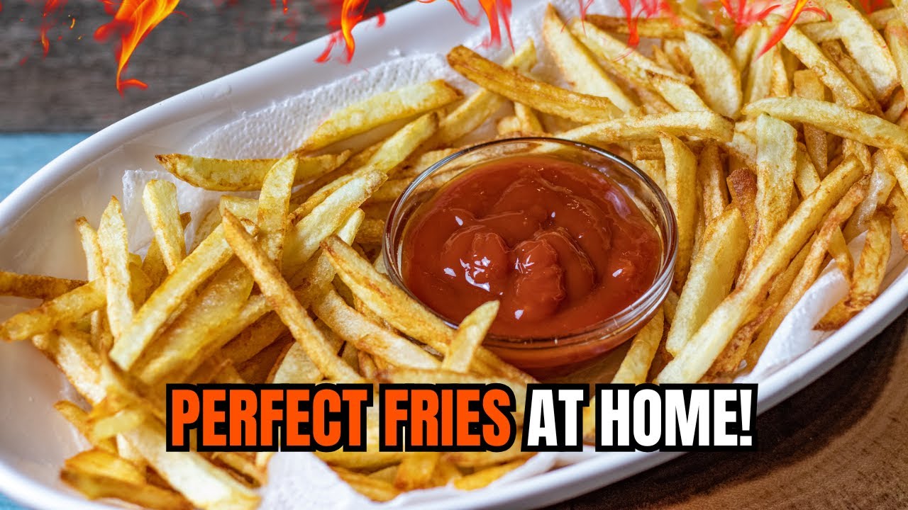 Crispy Potato Fries Recipe | Extra Crunchy | Cooking With Shiza