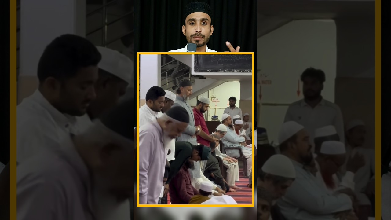 Asaduddin Owaisi Sahab Namaz Ada Kar Rahe Hai #shorts