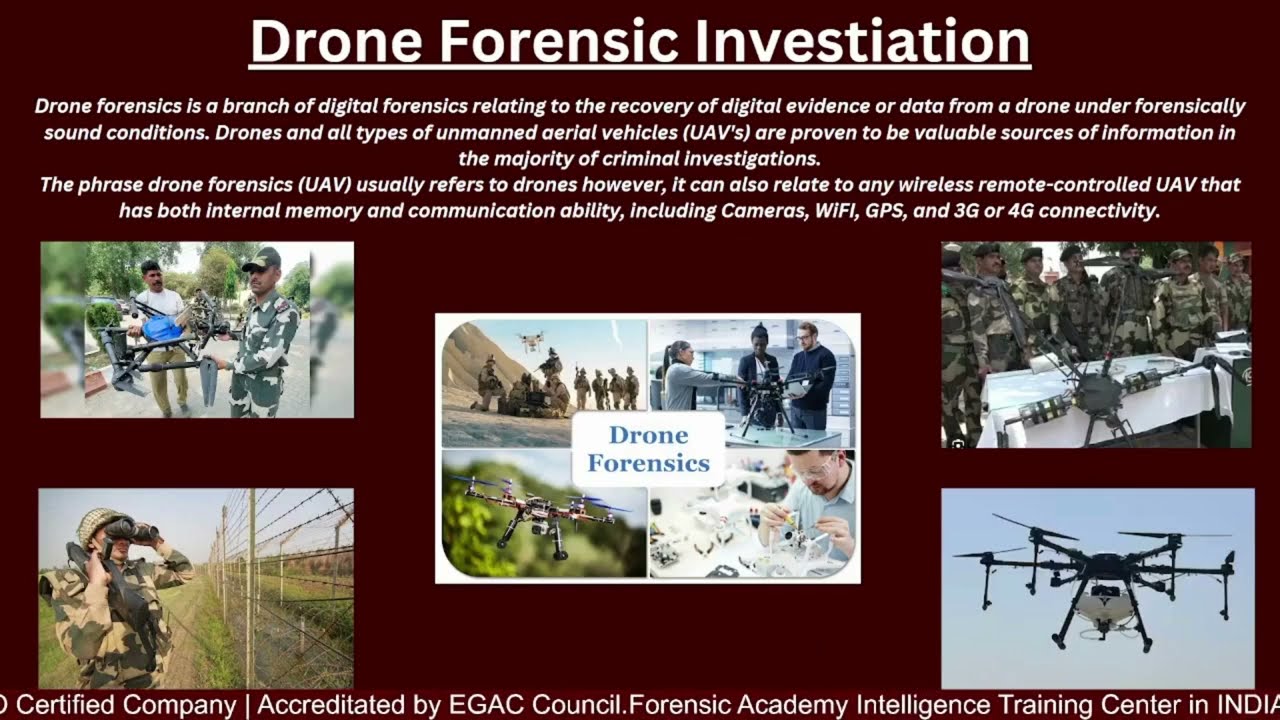 Drone Forensic Investigation for Cross Border Drone Investigation #bsf #forensics #investigation