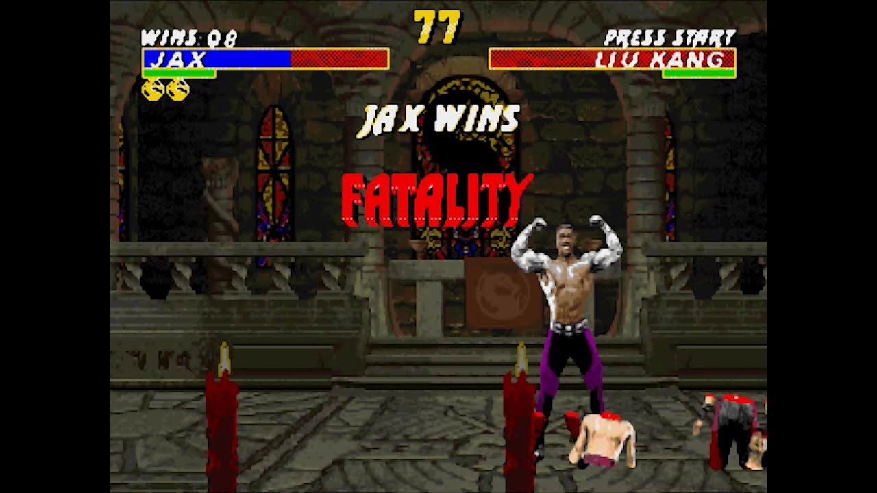 Mortal Kombat 3 Sega Genesis - Jax Playthrough
