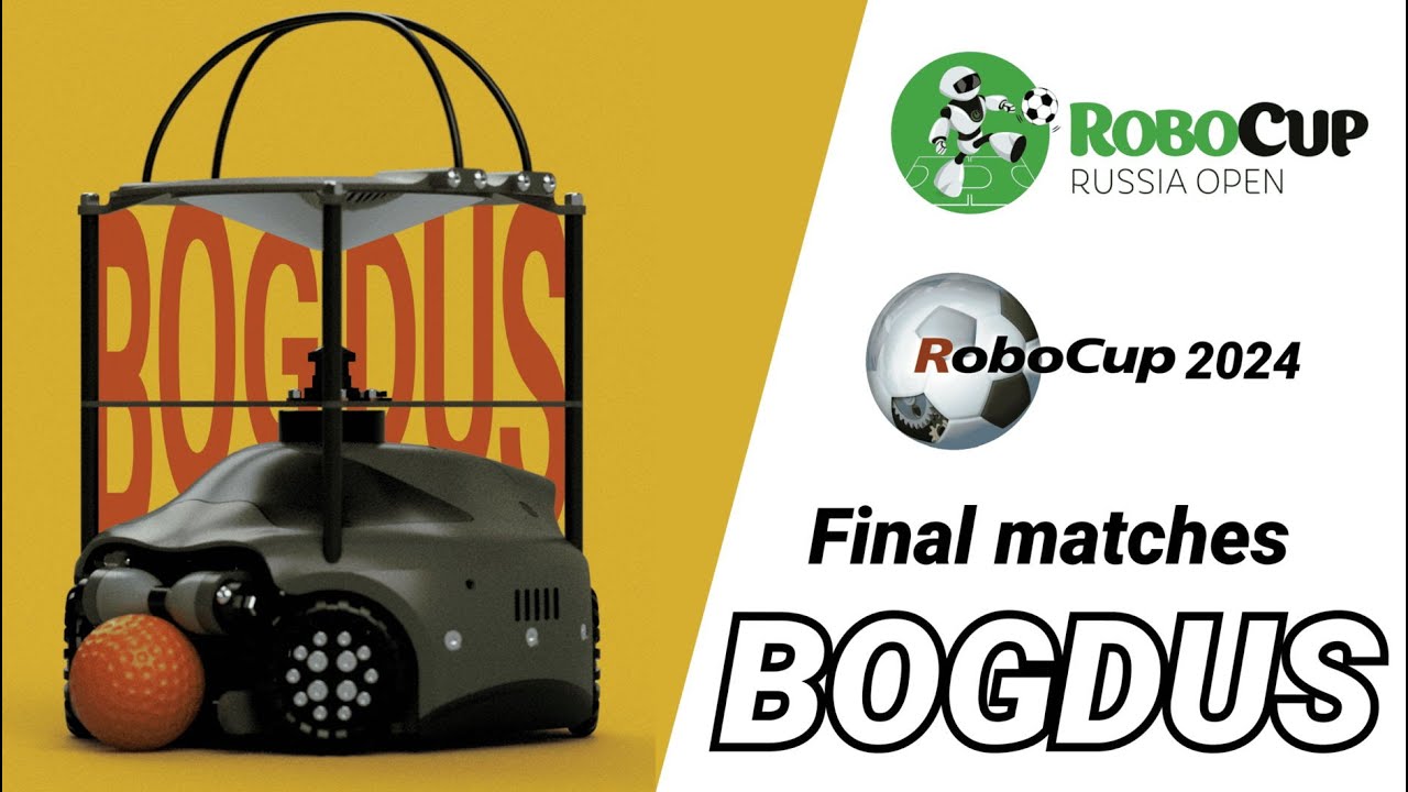 RoboCup Russia 2024 - Junior Soccer Open - Final matches