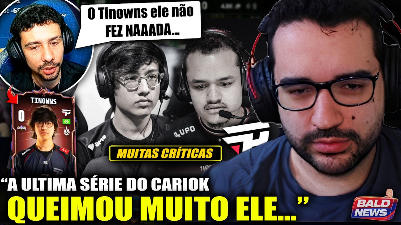 BOMBA! Cariok se PRONUNCIA após ELIMINAÇÃO e recebe CRÍTICAS! Takeshi ANALISA a FASE do Tinowns