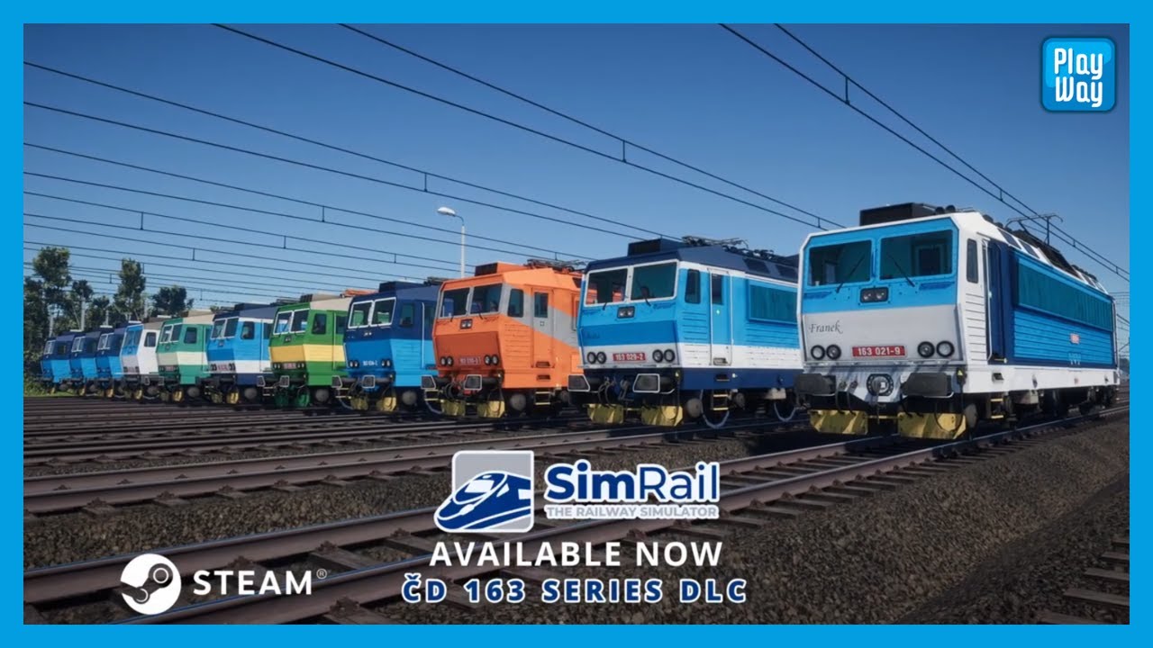 SimRail - The Railway Simulator: DLC для CD 163 - Трейлер к релизу