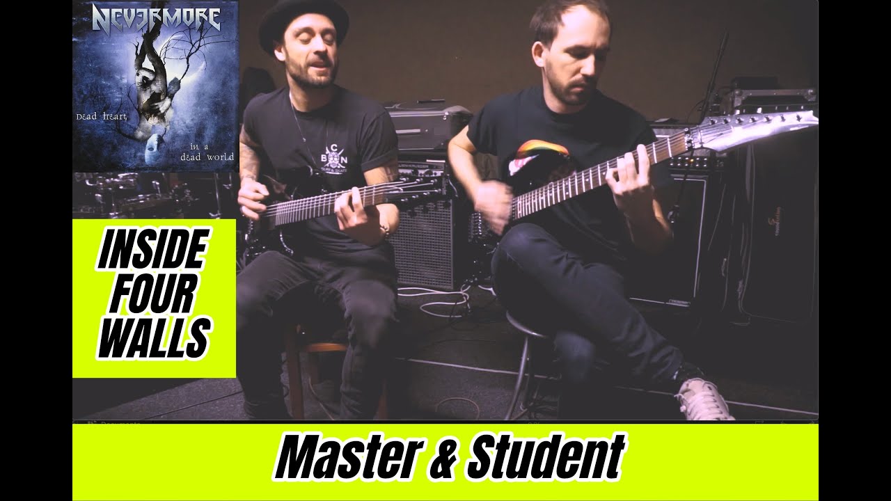 NEVERMORE INSIDE FOUR WALLS - Master & Student w/Attila Voros (ex NEVERMORE / SATYRICON / SANCTUARY)
