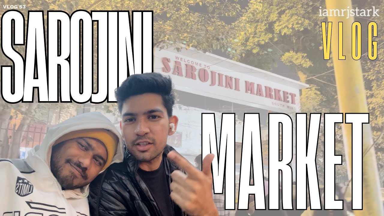 Exploring Sarojni Market & Red Fort | Delhi Diaries