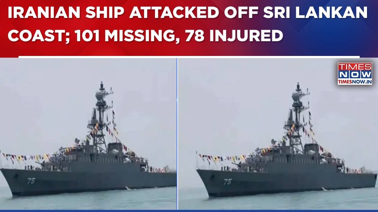 US-Israel-Iran War: Iranian Ship Attacked By Submarine Off Sri Lankan Coast; 101 Missing, 78 Injured