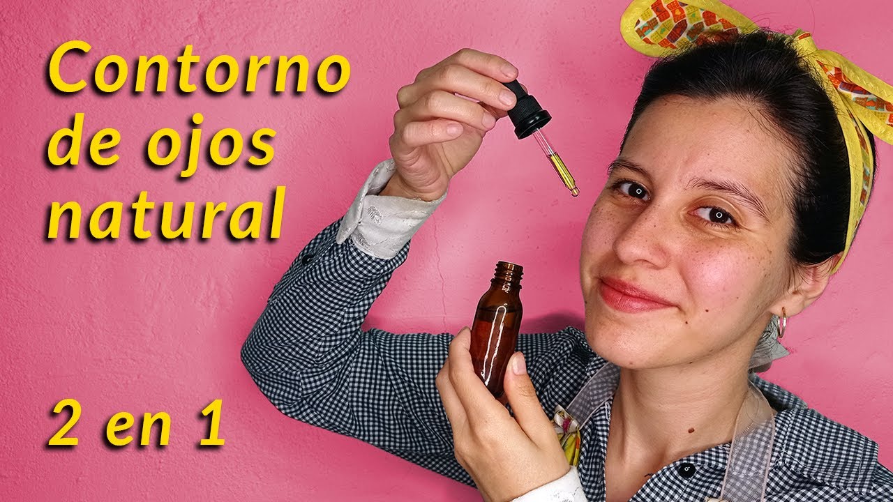 Contorno de ojos natural / sérum facial (2 en 1) | un té con Daniela