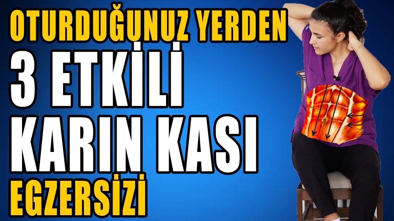 OTURDUĞUNUZ YERDEN KARIN KASLARINI ÇALIŞTIR! #aktifizyo #karınkası #karınegzersizi